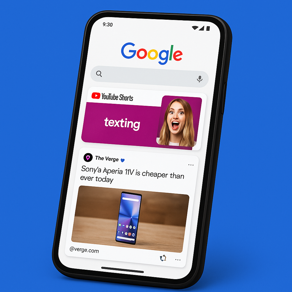 Ένωσε ειδήσεις και social media: το μέλλον του Google Discover