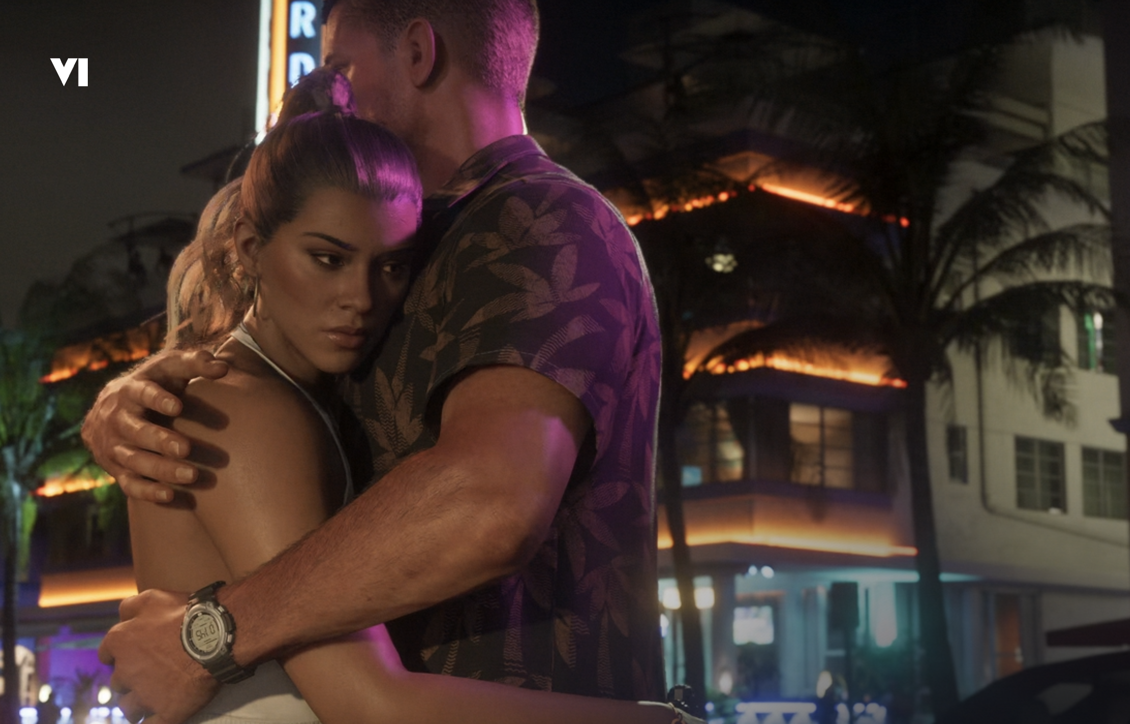 Fans του GTA 6 να παρακολουθούν teaser στην οθόνη και συζητούν την καθυστέρηση