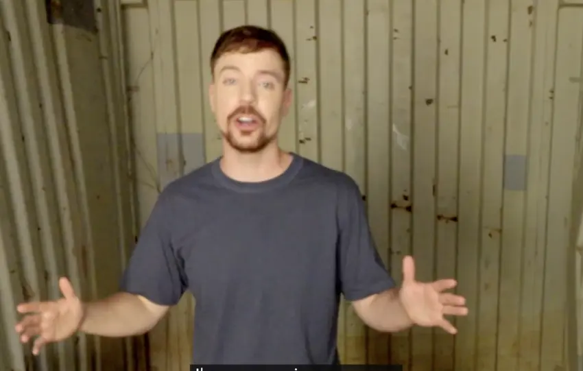 Ο MrBeast στούντιο παραγωγής, με κάμερες και σκηνικό challenge να στήνεται