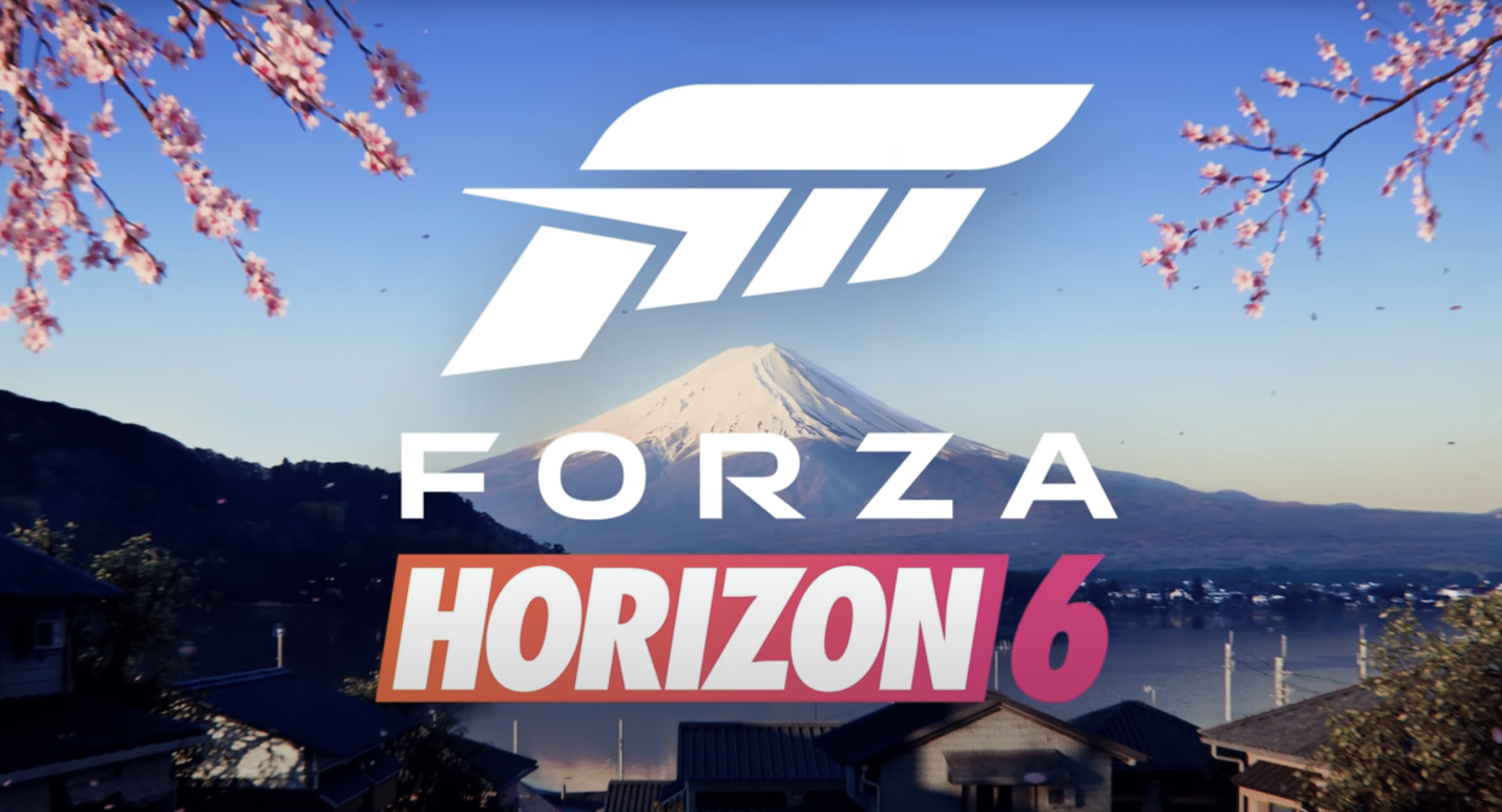 Στιγμιότυπο από το Forza Horizon 6 με το Όρος Φούτζι στο φόντο