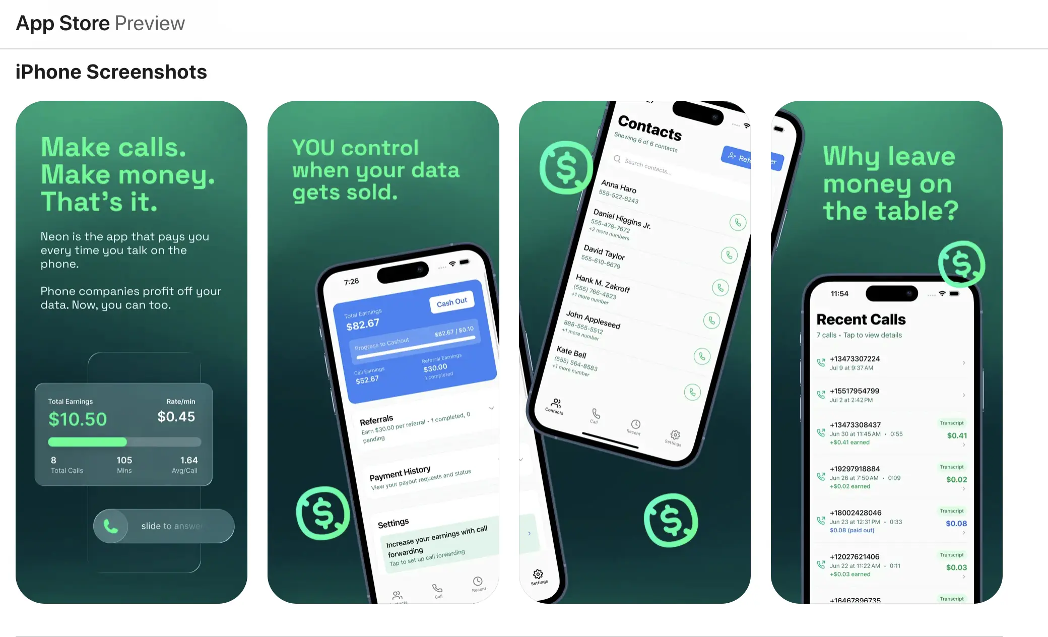 Neon Mobile: Η εφαρμογή που πληρώνει χρήστες για να καταγράφουν τις κλήσεις τους