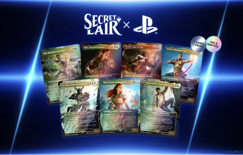 Secret Lair collaboration: Οι κάρτες που θα μετατρέψουν το PS fandom σε παιχνίδι Magic
