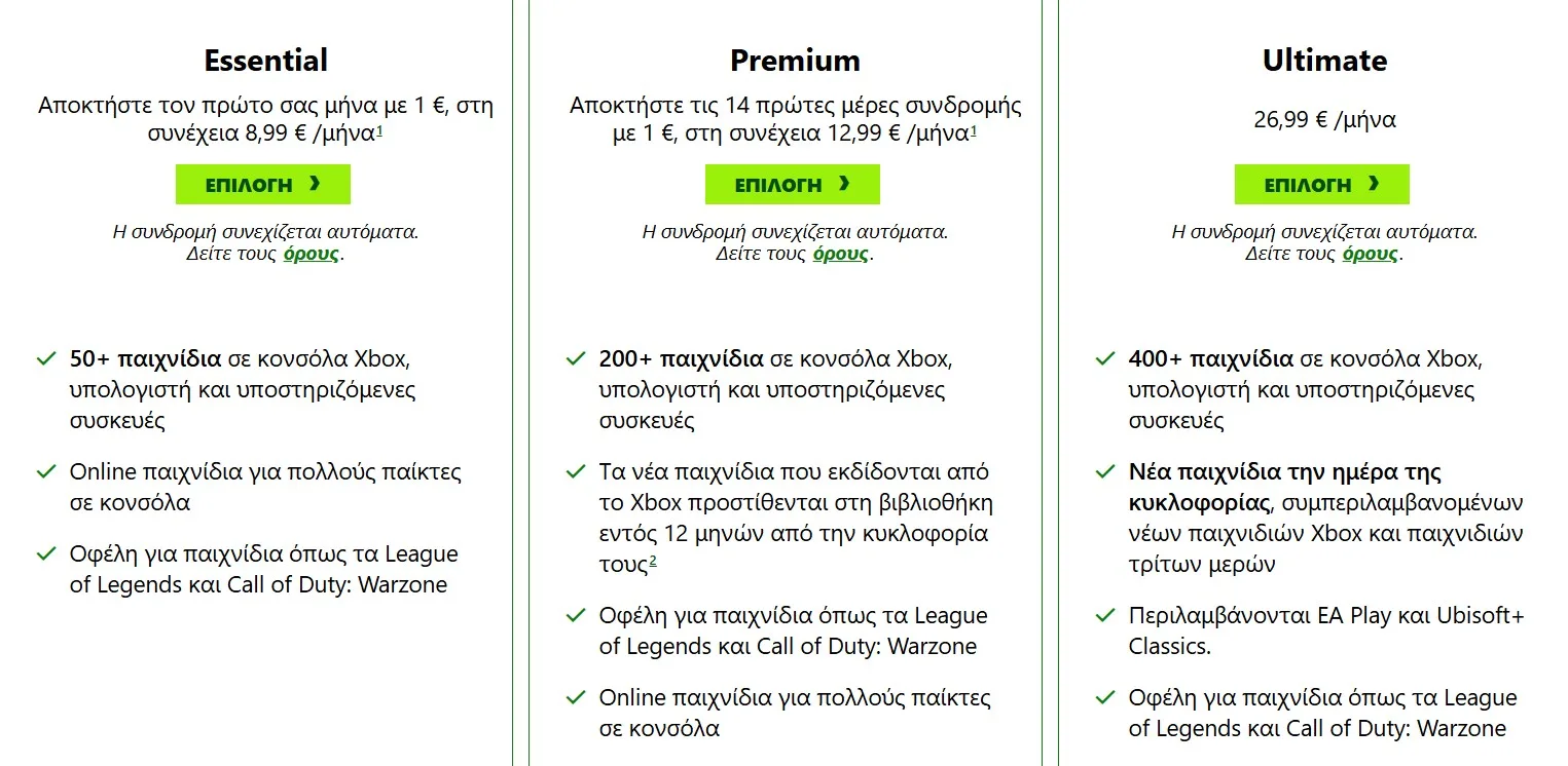 Το νέο Xbox Game Pass: Τι αλλάζει στα πακέτα, τις τιμές και τα οφέλη