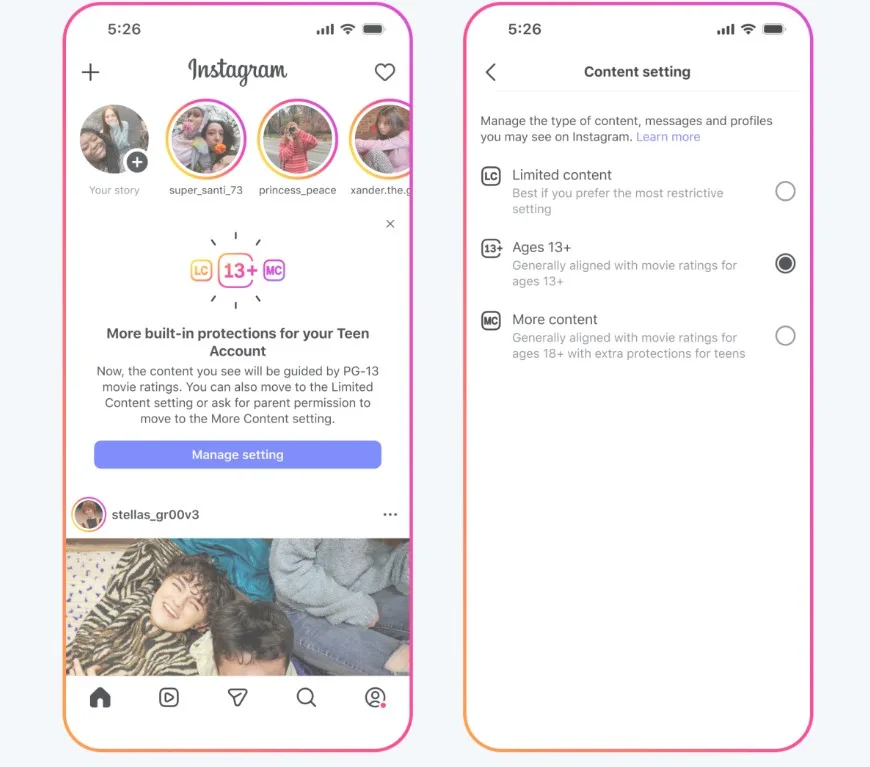 Instagram: Νέα εποχή για λογαριασμούς εφήβων – Τι αλλάζει από εδώ και πέρα 1 Instagram: Νέα εποχή για λογαριασμούς εφήβων – Τι αλλάζει από εδώ και πέρα