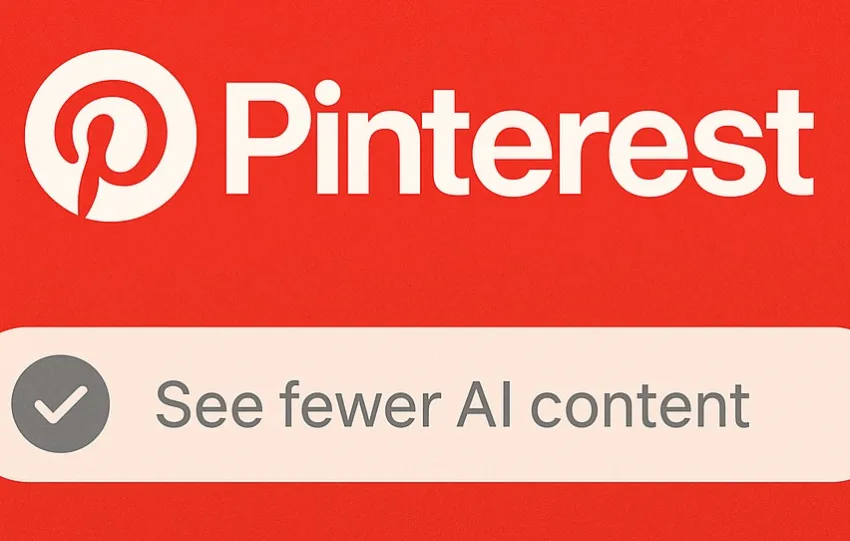 Pinterest: Τώρα μπορείς να «χαμηλώσεις» το AI περιεχόμενο