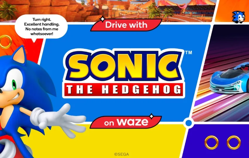 Google Waze: Ο Sonic αναλαμβάνει ρόλο συνοδηγού στην πλοήγηση