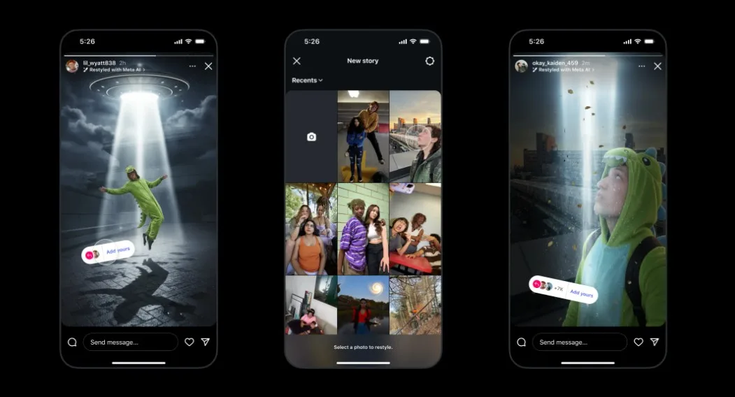 Το Instagram προσθέτει AI συντόμευση για άμεση επεξεργασία φωτογραφιών και βίντεο 3 Το Instagram προσθέτει AI συντόμευση για άμεση επεξεργασία φωτογραφιών και βίντεο