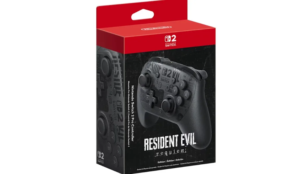 Η Nintendo παρουσιάζει το Pro Controller Switch 2 με θέμα Resident Evil Requiem