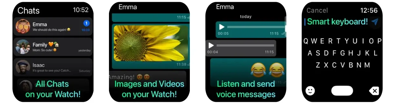 Το WhatsApp δοκιμάζει εφαρμογή για Apple Watch 2 Το WhatsApp δοκιμάζει εφαρμογή για Apple Watch