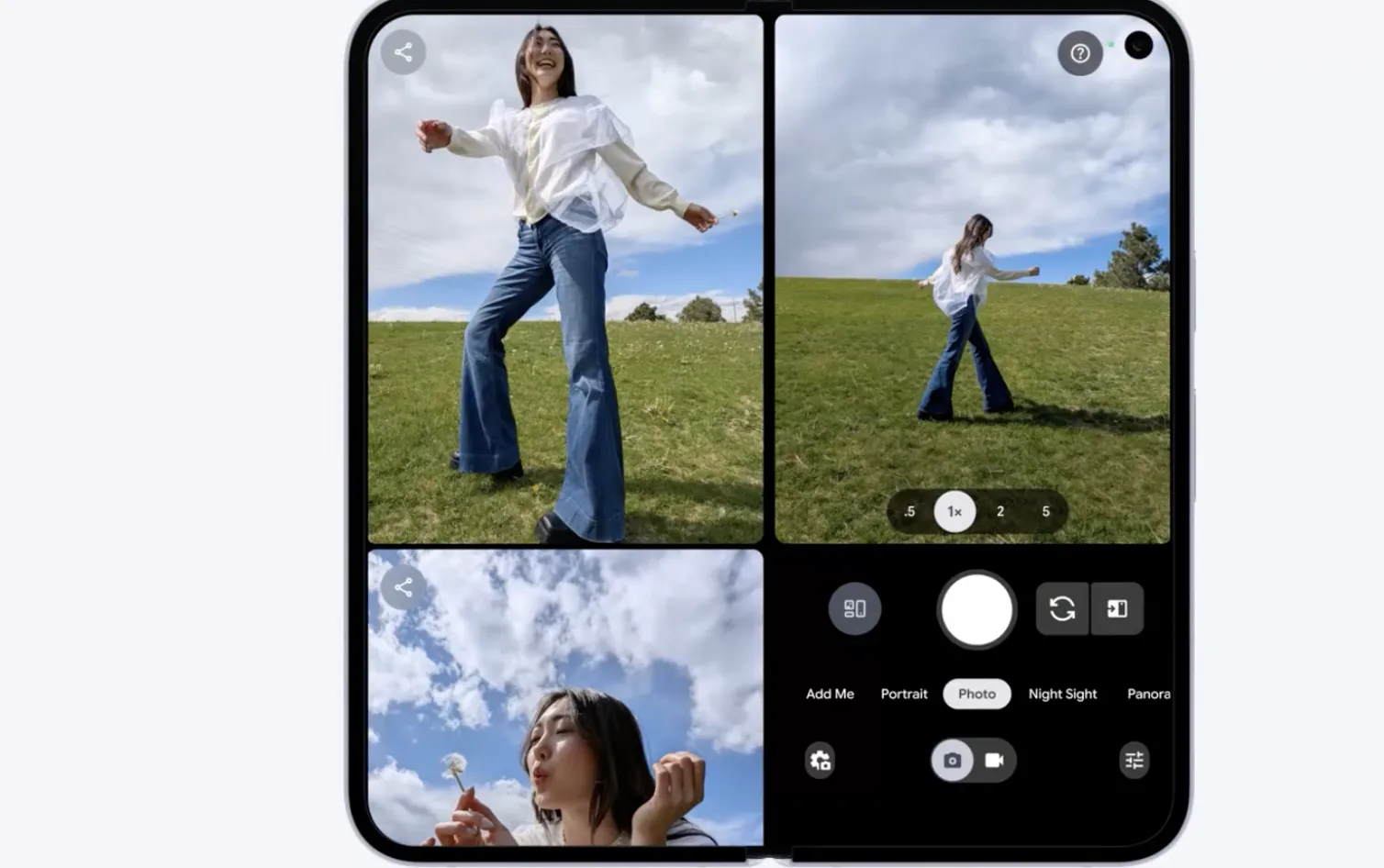 Google Pixel 10 Pro Fold: To πιο ανθεκτικό αναδιπλούμενο smartphone 2 Pixel 10 Pro Fold ανοιχτό πάνω σε τραπέζι με νερό να πέφτει από πάνω