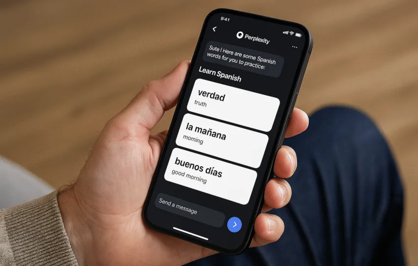 Perplexity AI-Η νέα λειτουργία για εκμάθηση ξένης γλώσσας