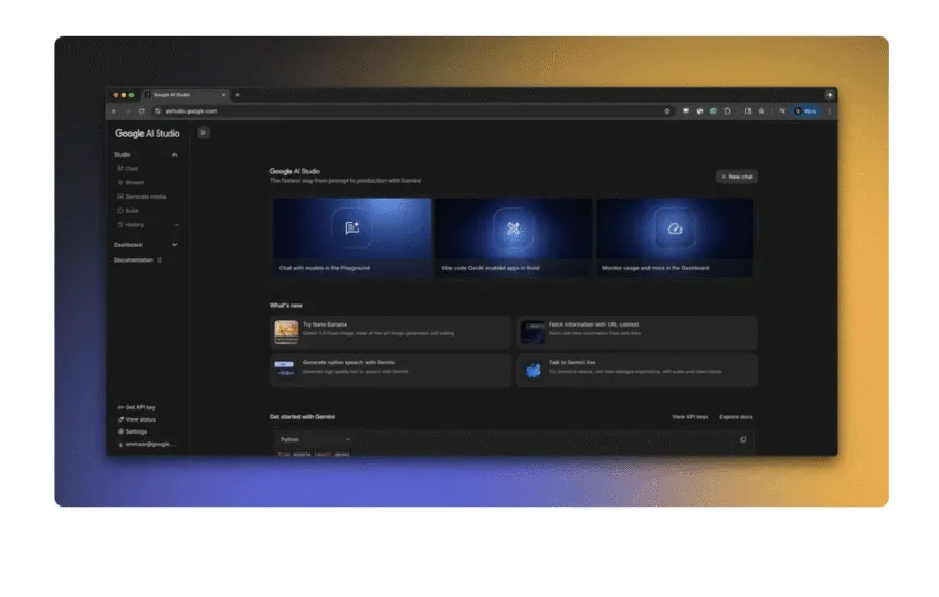 Η Google αναβαθμίζει το AI Studio – Πλήρης έλεγχος και ενιαίο περιβάλλον για προγραμματιστές