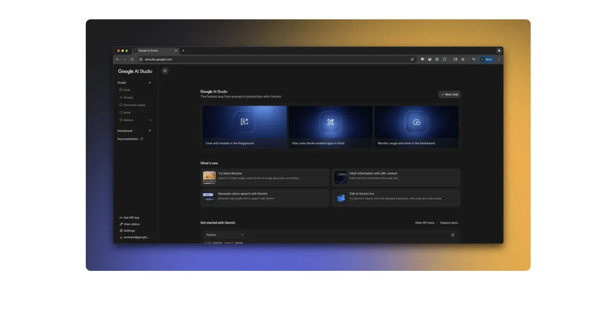 Η Google αναβαθμίζει το AI Studio – Πλήρης έλεγχος και ενιαίο περιβάλλον για προγραμματιστές