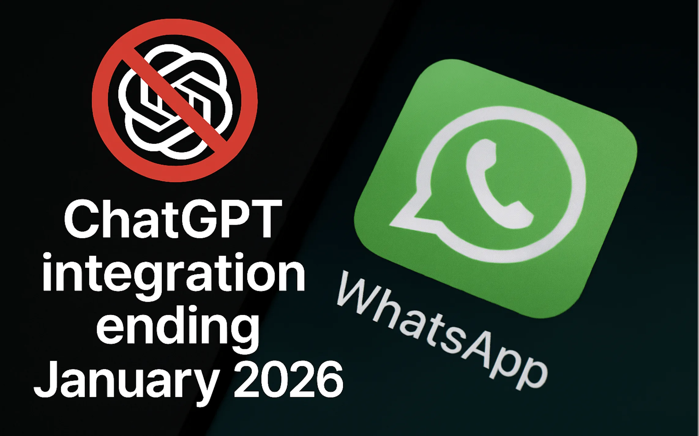 Meta αλλάζει τους όρους – Τέλος για ChatGPT στο WhatsApp