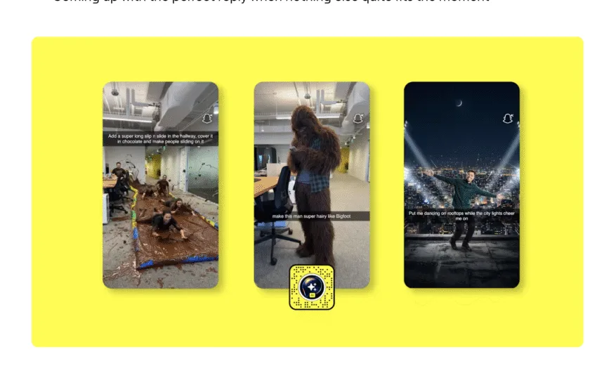 Open Prompt AI Lens Snapchat