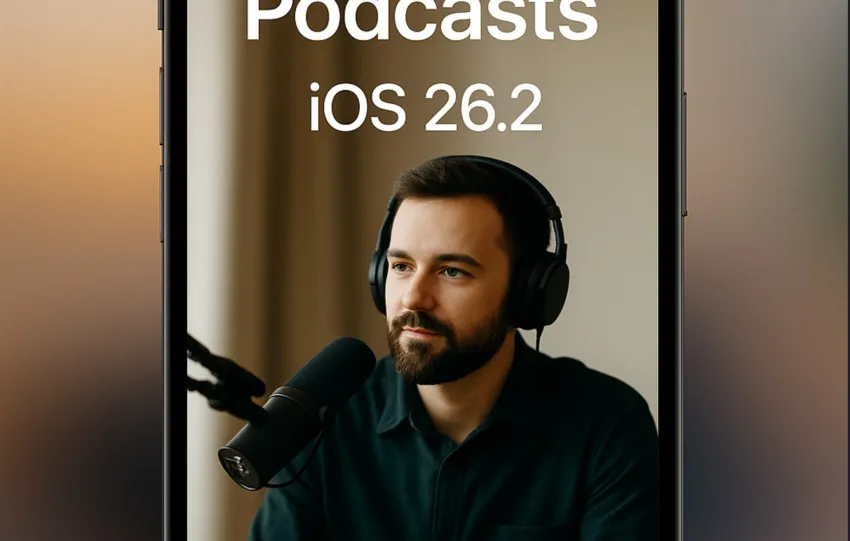 Apple Podcasts: Νέα χαρακτηριστικά για πιο ολοκληρωμένη ακρόαση με το iOS 26.2