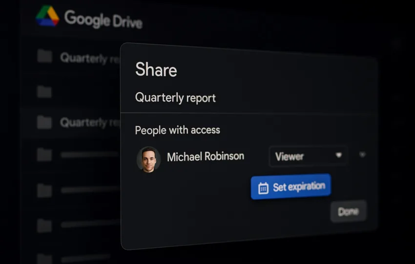 Google Drive: Νέα δυνατότητα ορίζει ημερομηνίες λήξης πρόσβασης σε αρχεία και φακέλους