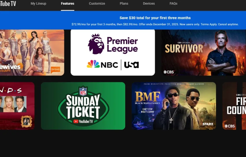 YouTube TV: Χάνει ESPN, ABC και τα υπόλοιπα κανάλια της Disney μετά από διακοπή συνεργασίας