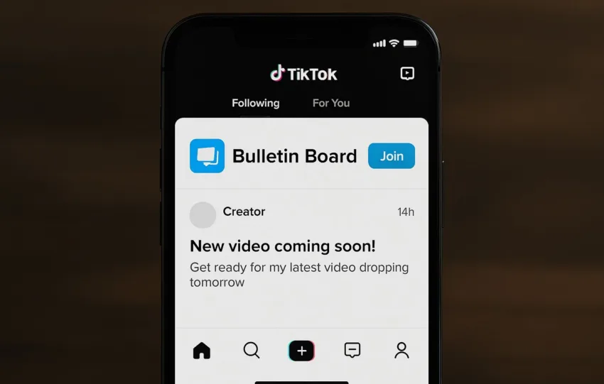 Το TikTok λανσάρει το Bulletin Board: οι δημιουργοί αποκτούν νέο κανάλι άμεσης επικοινωνίας