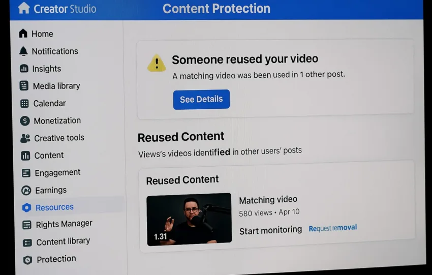 Facebook tools για creators: Η Meta λανσάρει σύστημα προστασίας περιεχομένου