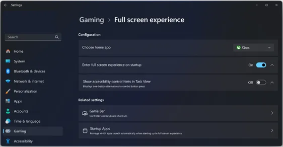 Το Xbox Full Screen Experience μετατρέπει τα Windows-based φορητά σε πραγματικές κονσόλες