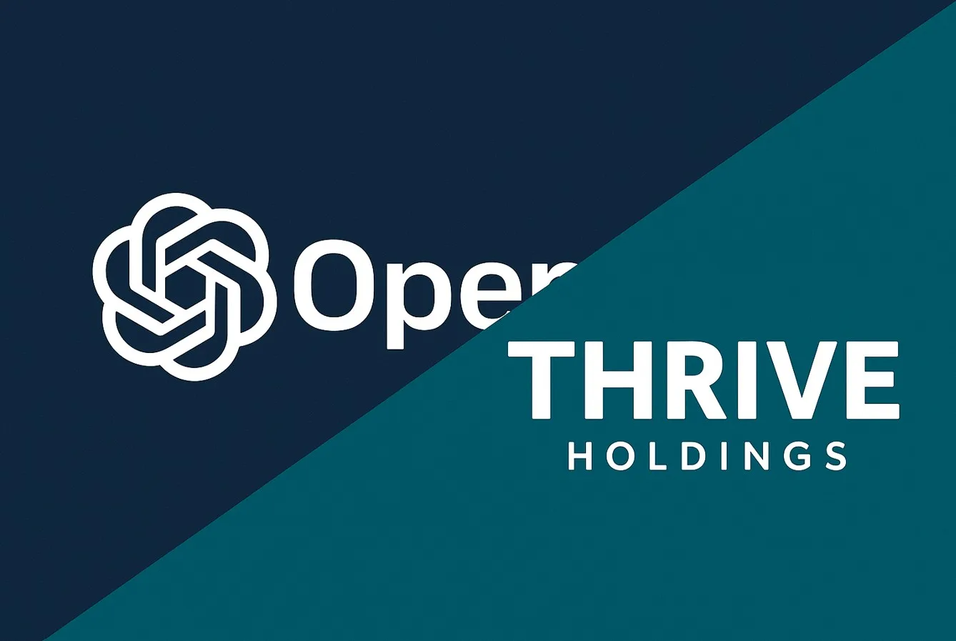 Thrive Holdings: Το νέο επιχειρηματικό στοίχημα της OpenAI στην AI οικονομία 1 Thrive Holdings: Το νέο επιχειρηματικό στοίχημα της OpenAI στην AI οικονομία