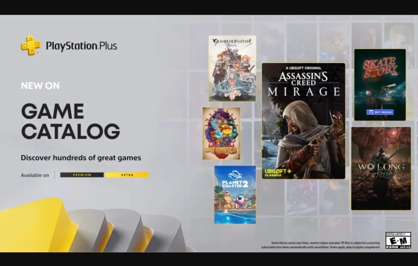 PlayStation Plus: Ο πιο δυνατός μήνας του 2025 με Mirage, Wo Long και Skate Story