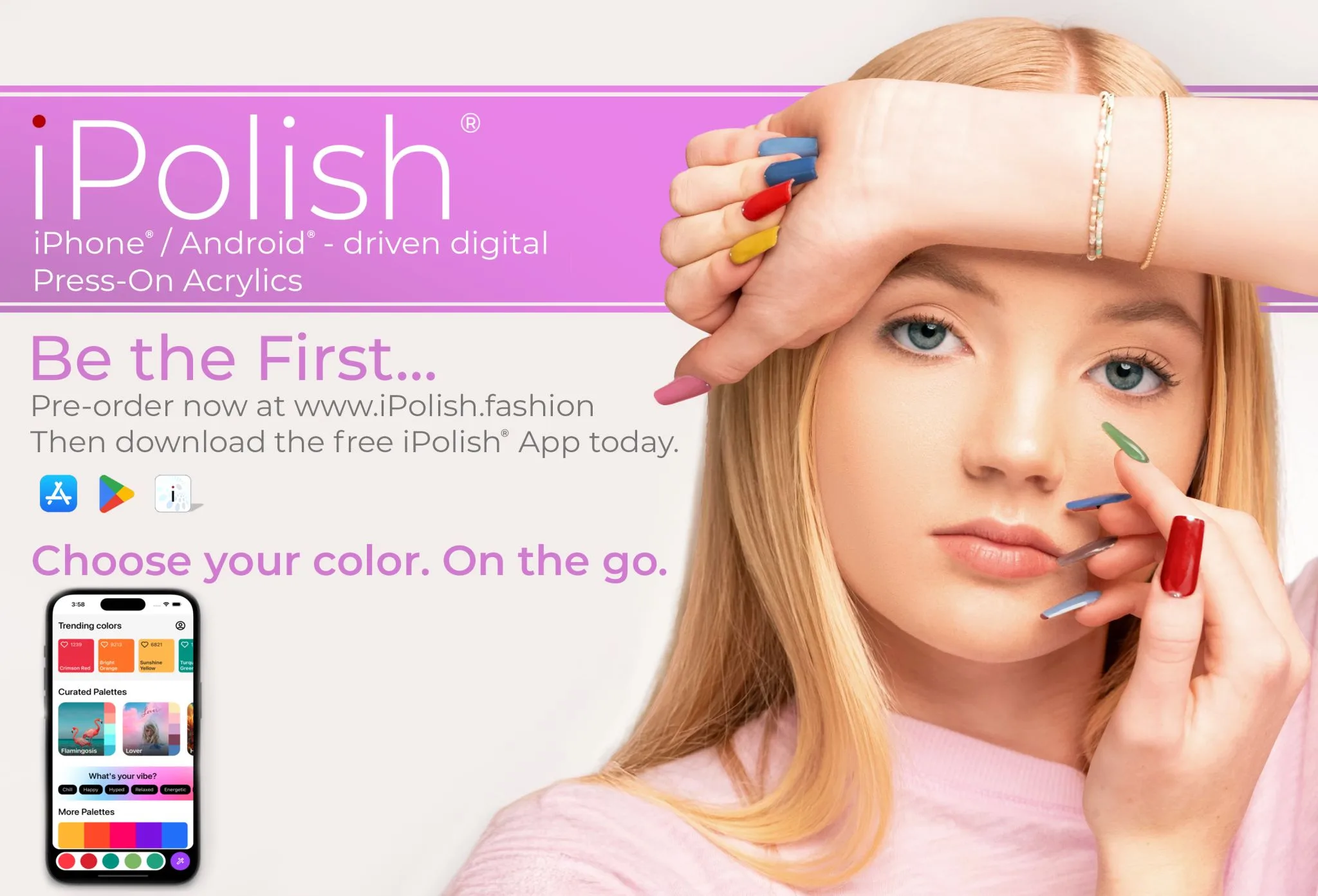 CES 2026: Η iPolish φέρνει color-changing smart nails στο beauty tech