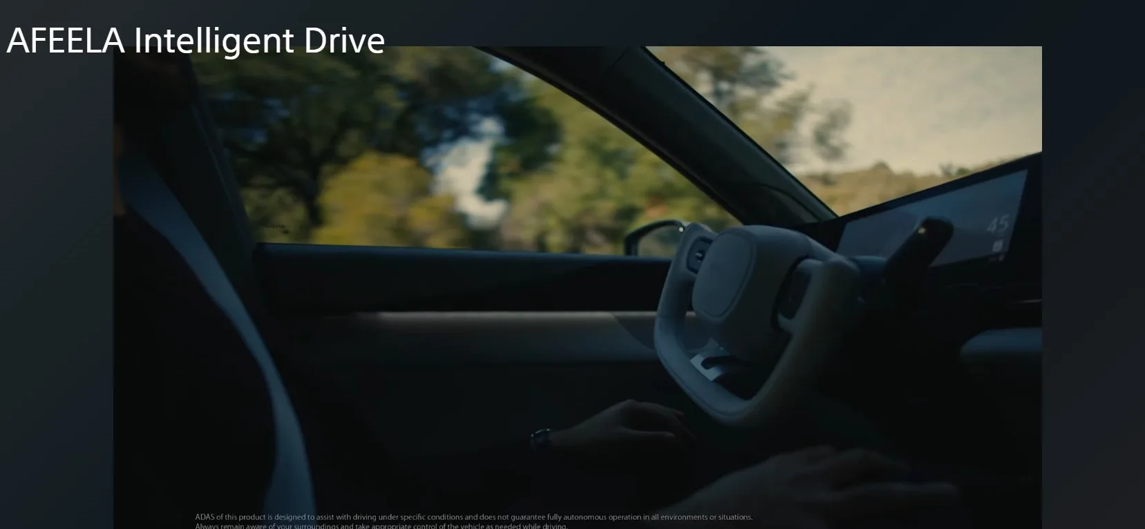 Afeela 1: Το ηλεκτρικό αυτοκίνητο της Sony και της Honda που αλλάζει τους κανόνες