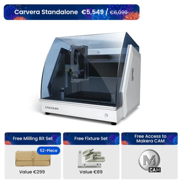 Makera Carvera και Carvera Air: Πέρα από την 3D εκτύπωση