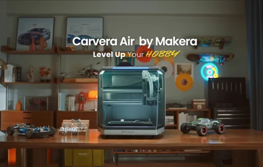 Makera Carvera και Carvera Air: Πέρα από την 3D εκτύπωση