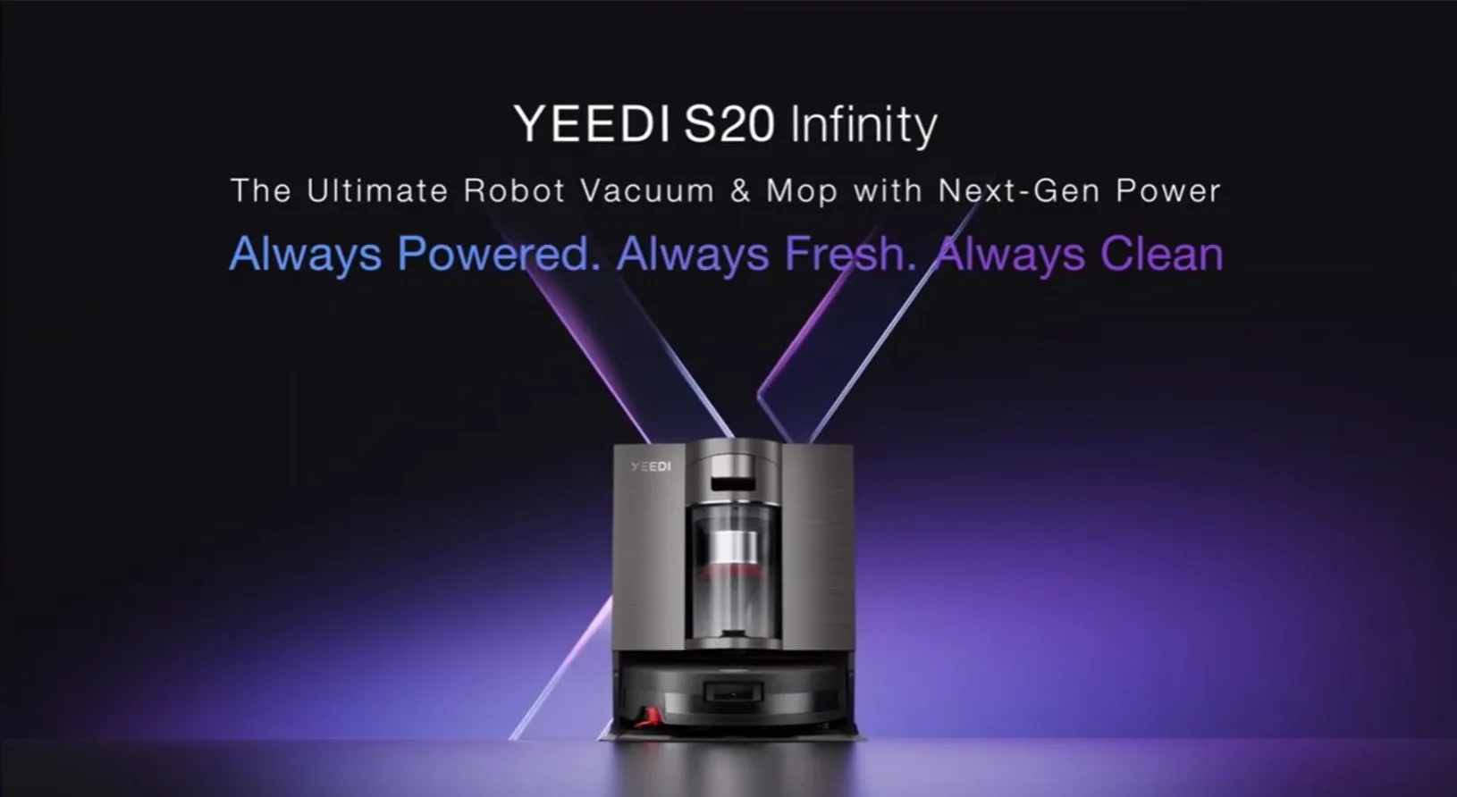 Yeedi S20 Infinity: Το ρομπότ καθαρισμού με ταχύτατη φόρτιση που εντυπωσιάζει στην CES 2026