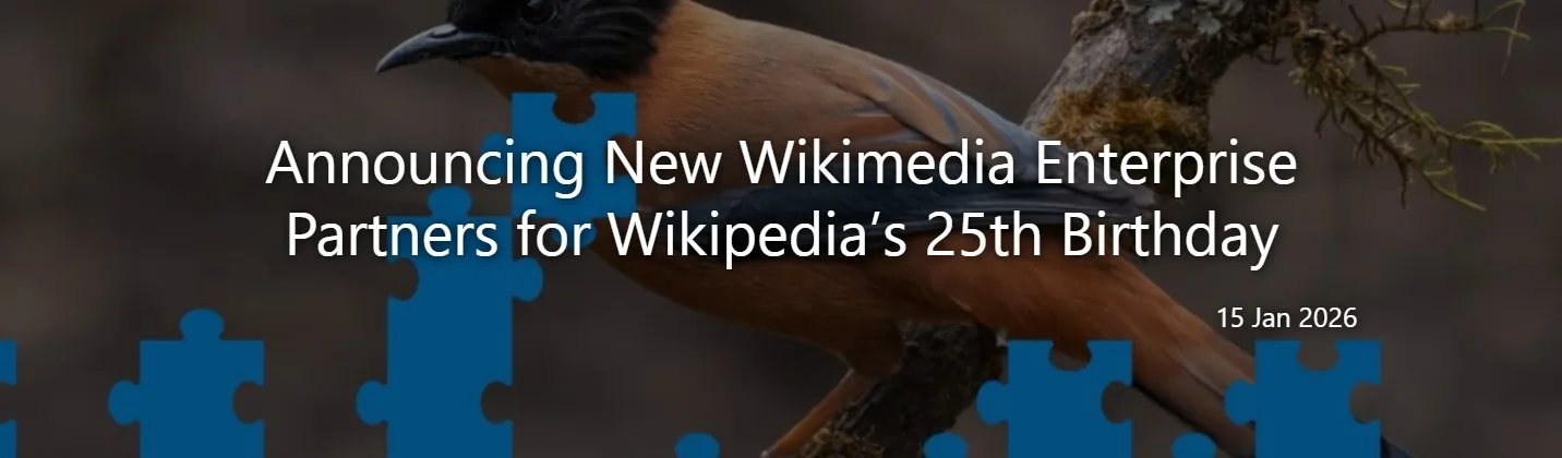 Wikipedia: Ιστορικές συμφωνίες με Amazon, Meta και Microsoft