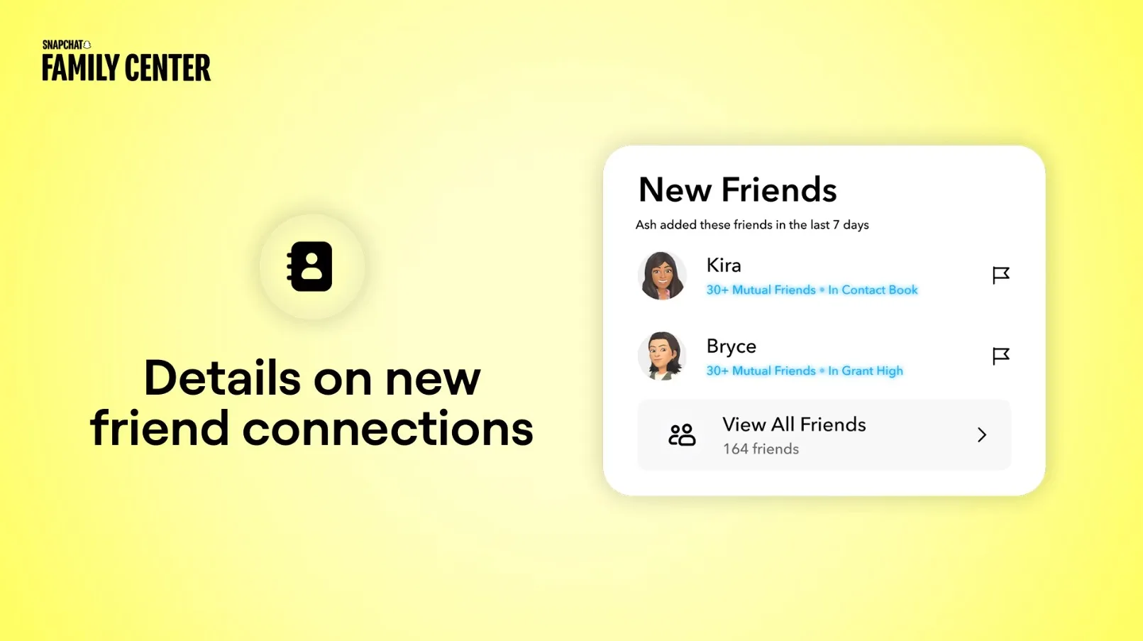 Snapchat Family Center: Νέες ειδοποιήσεις και περισσότερες πληροφορίες