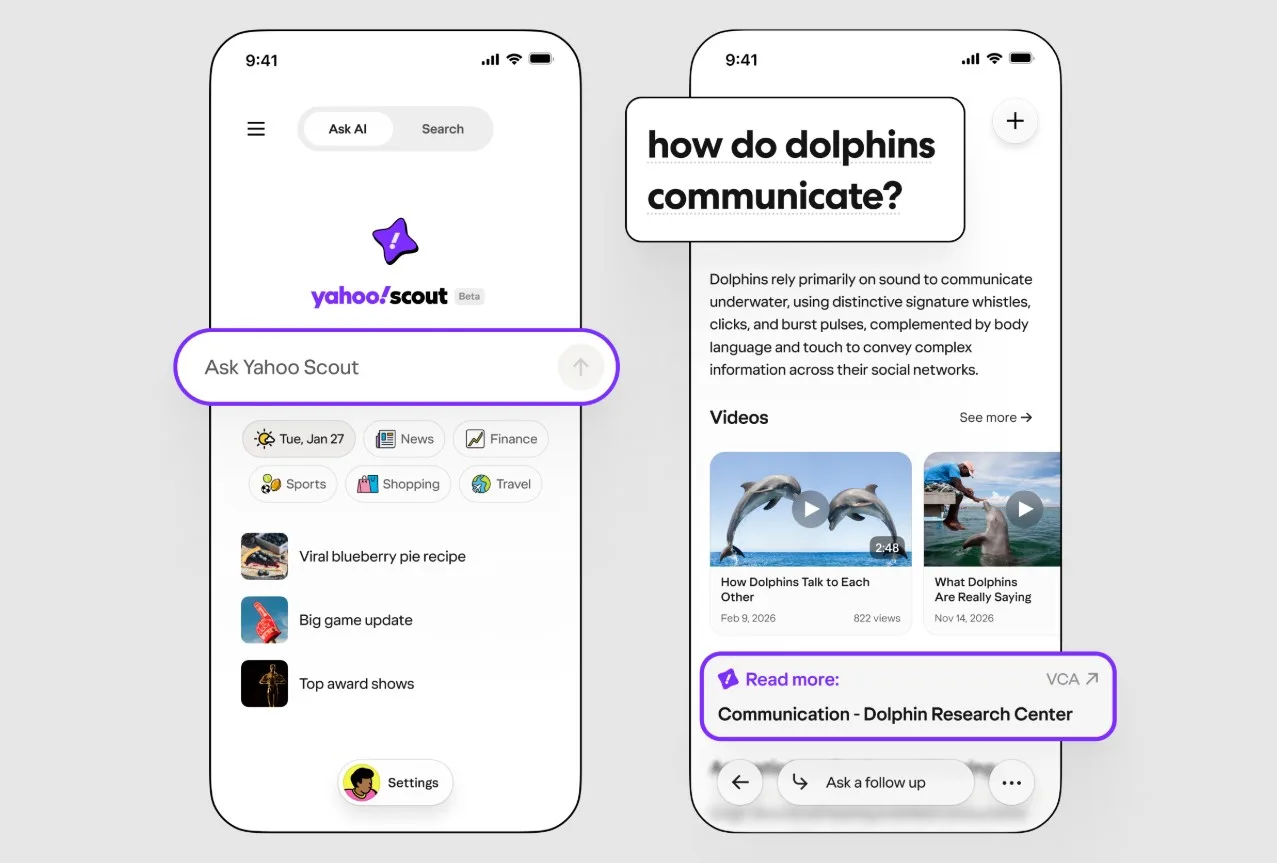 Yahoo Scout: Η ιστορική επιστροφή ενός πρωτοπόρου με AI εργαλείο αναζήτησης