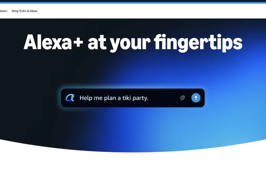 Η Alexa+ αποκτά ιστοσελίδα και αλλάζει τρόπο χρήσης