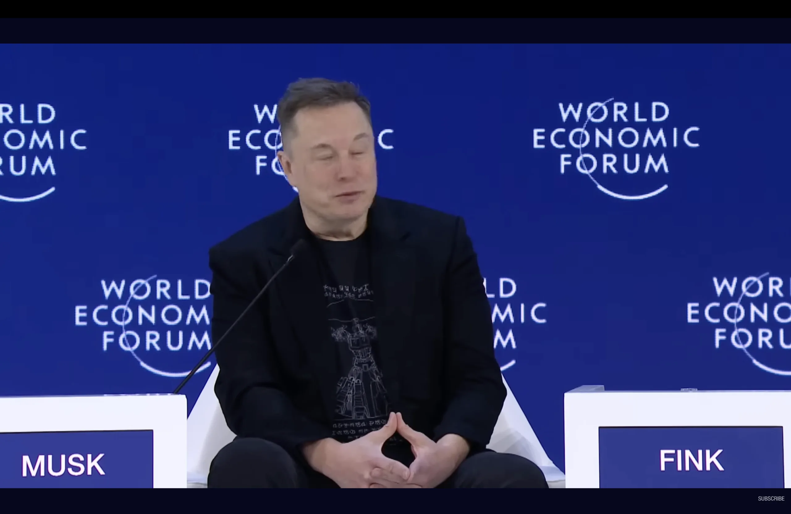 Elon Musk: Πωλήσεις Tesla Optimus από του χρόνου (Davos 2026).