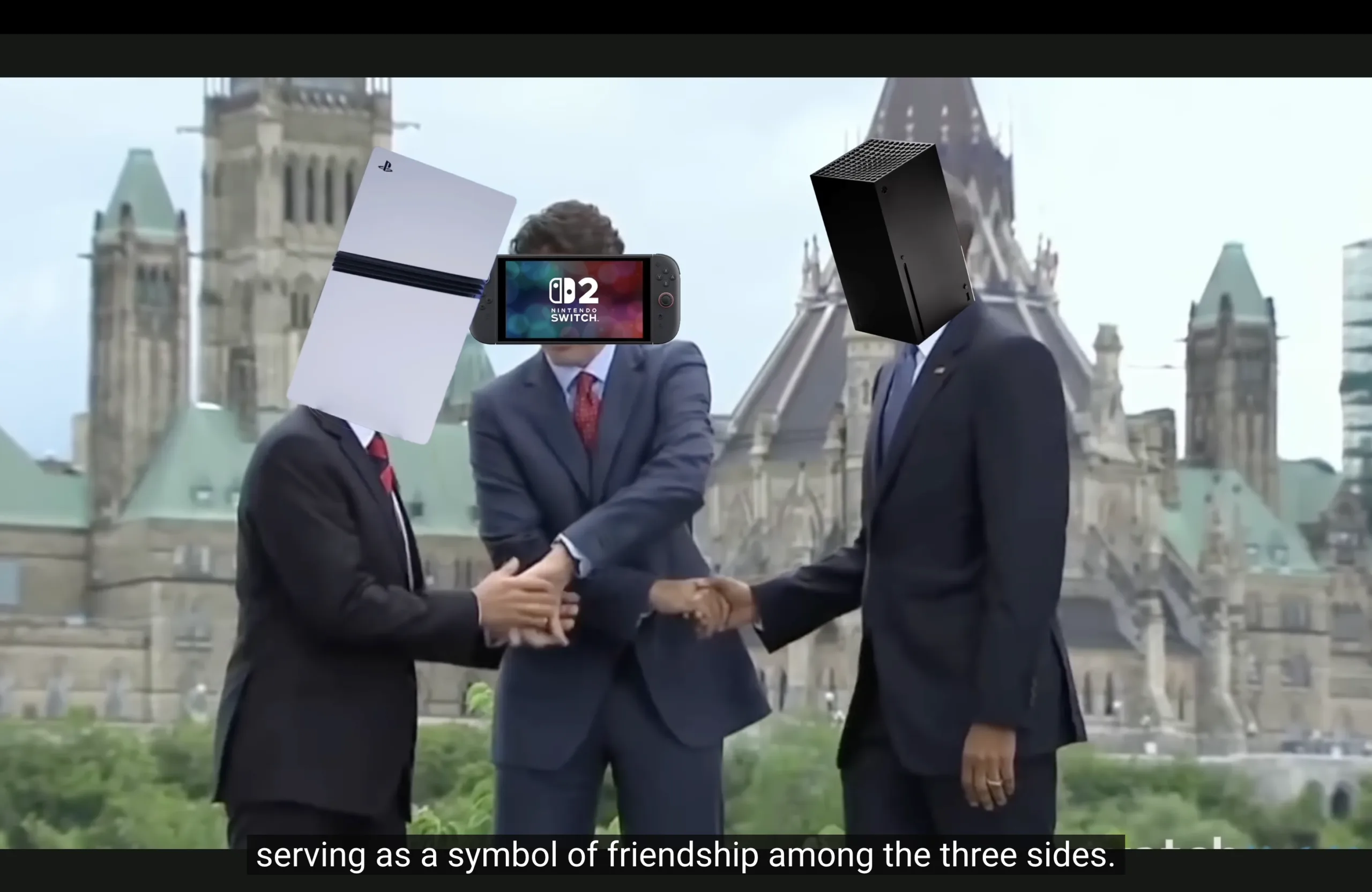 PS5, Xbox Series X και Switch: Όλα σε ένα μεταλλικό κύλινδρο με κοινή ψύξη και τροφοδοσία.