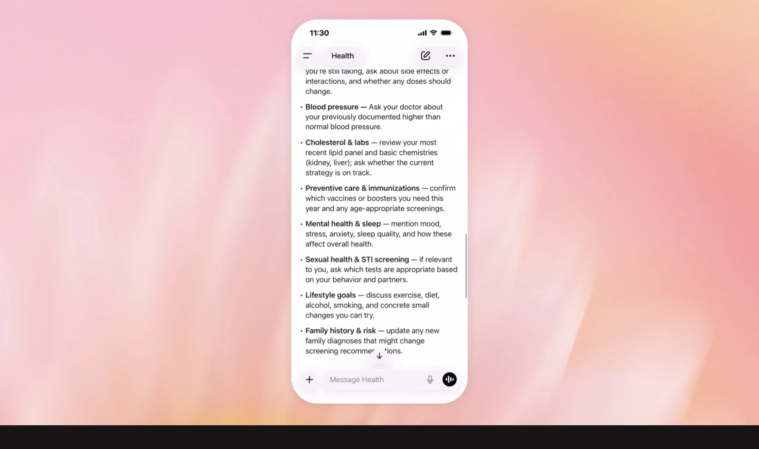 OpenAI παρουσιάζει το ChatGPT Health με 230 εκατ. εβδομαδιαίους χρήστες