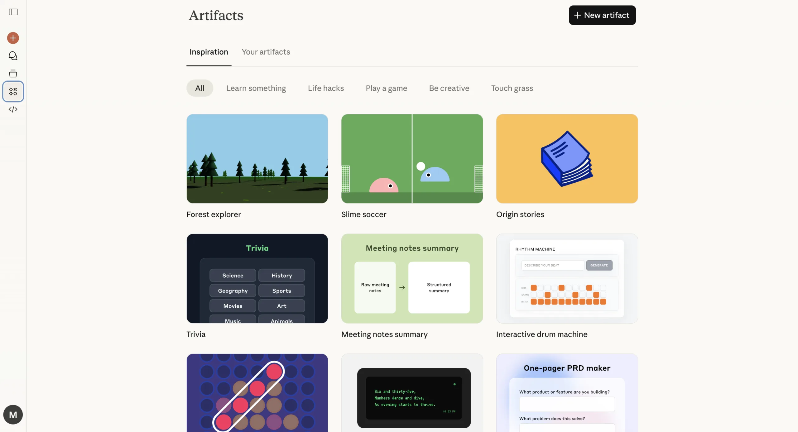 Claude Artifacts: Δημιουργήστε εφαρμογές και ιστοσελίδες χωρίς να ξέρετε ούτε μια γραμμή κώδικα.