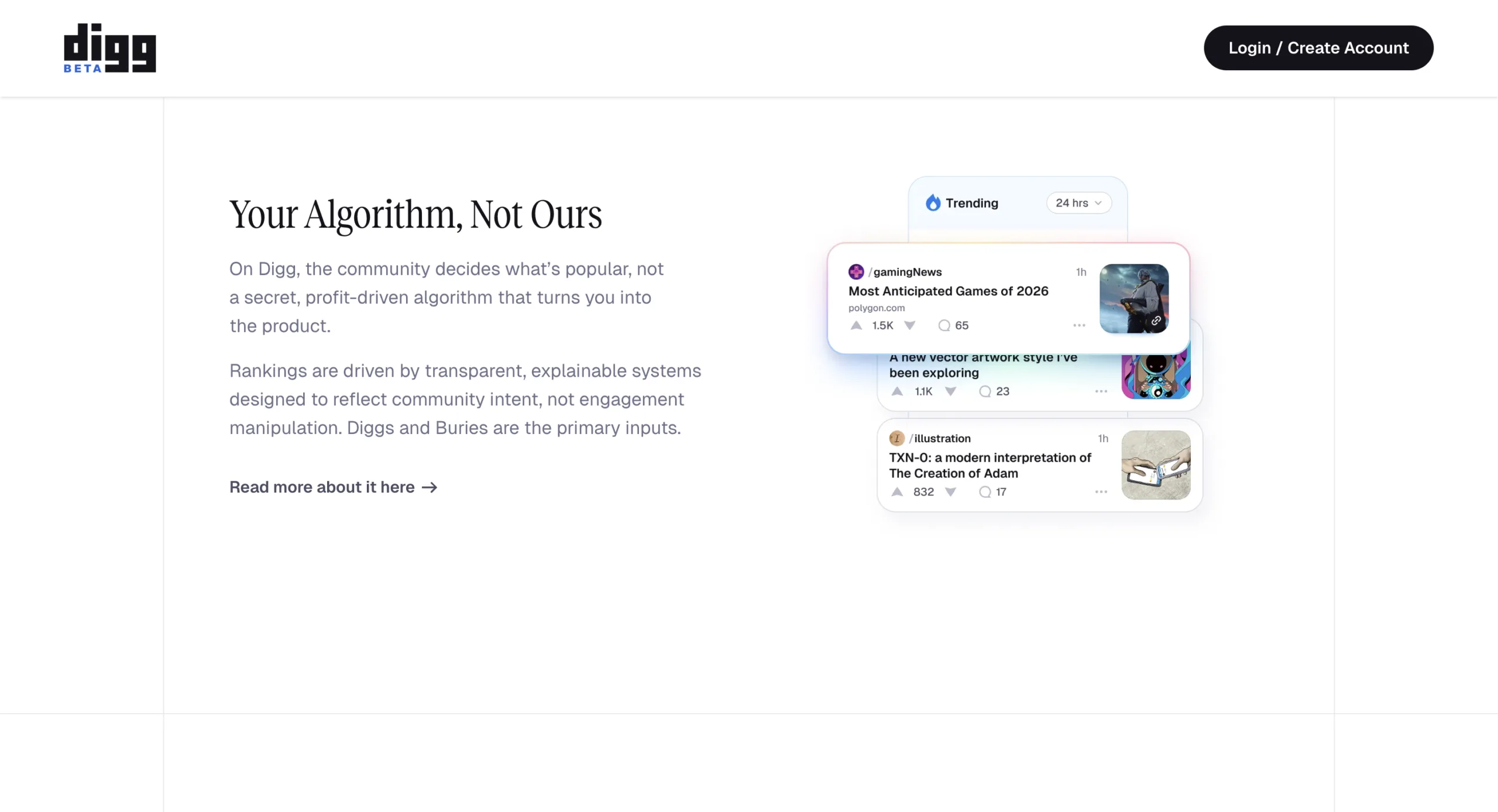 Digg 2026: Ανοίγει για το κοινό με διαφανή διαχείριση και έμφαση στην ιδιωτικότητα.