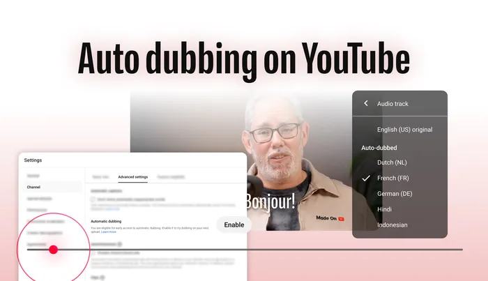 YouTube Auto-Dubbing: Αυτόματη μεταγλώττιση βίντεο με χρήση AI
