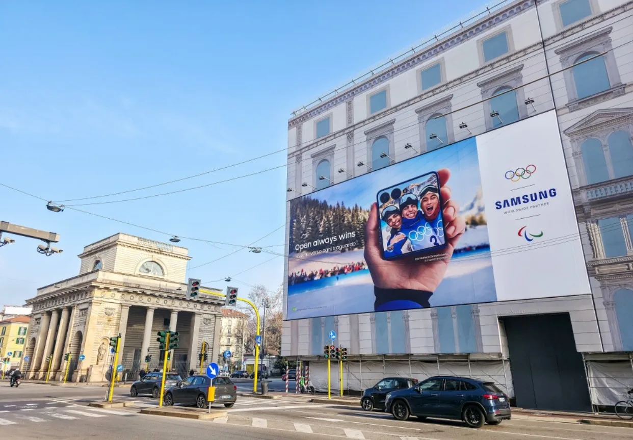 Samsung Open Always Wins: Η καμπάνια για το Milano Cortina 2026