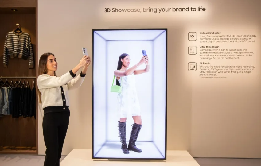 Samsung στην ISE 2026 παρουσίασε τα 3D χωρίς γυαλιά και πολλά ακόμα