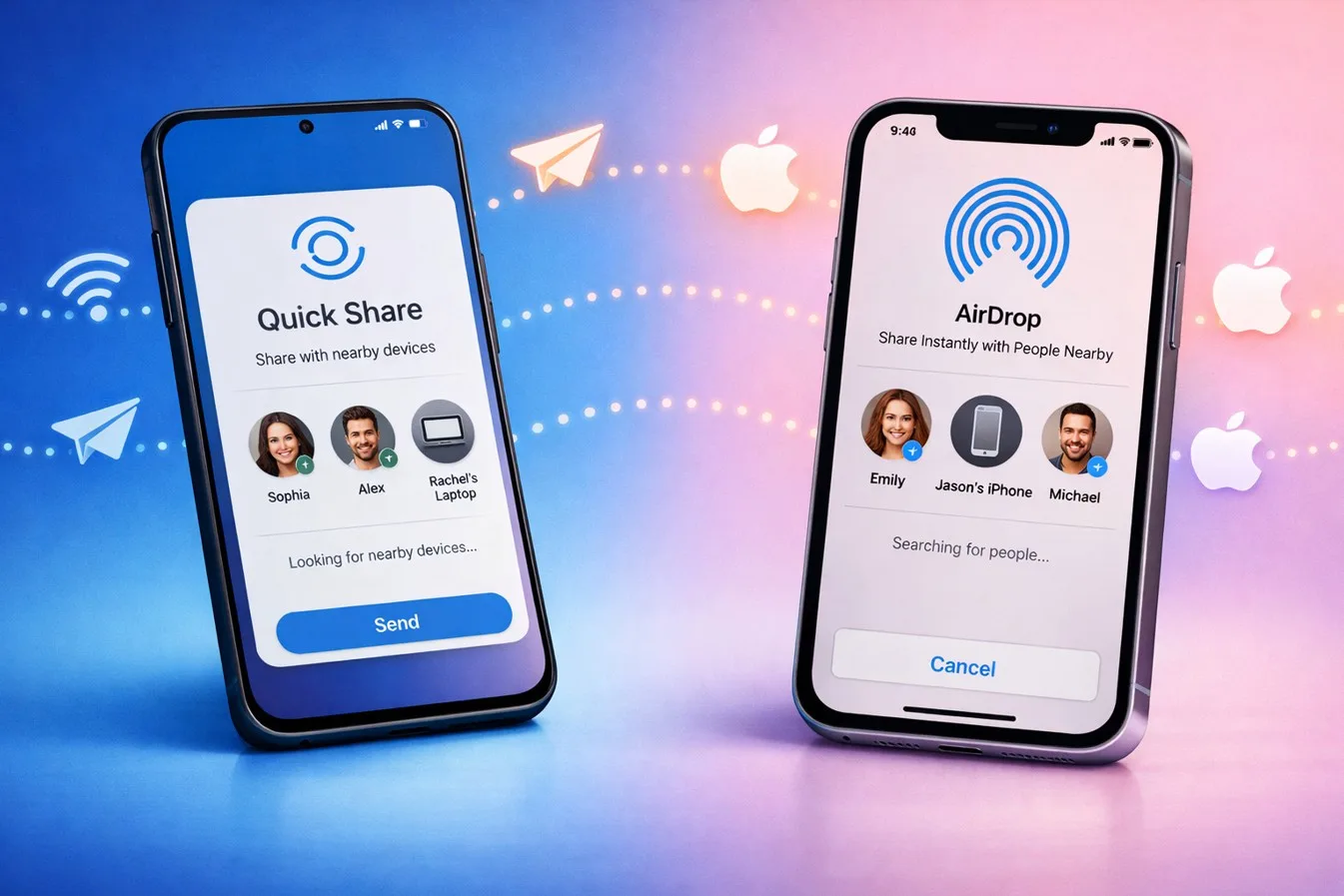 Google και Apple γκρεμίζουν το τείχος: Η ενοποίηση Quick Share και AirDrop έρχεται