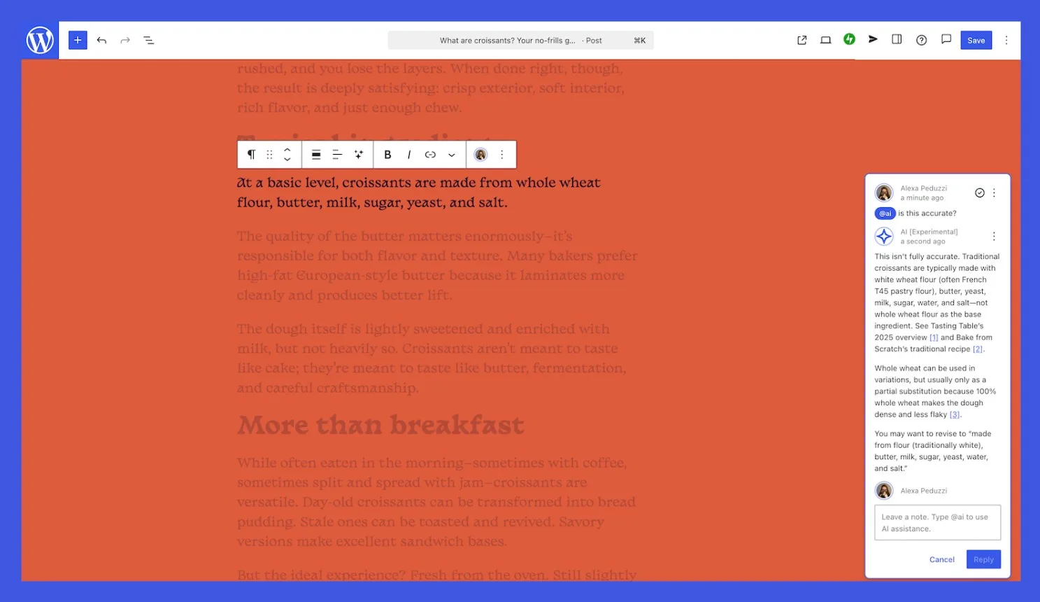 Η Τεχνητή Νοημοσύνη αλλάζει το WordPress: Παρουσιάστηκε ο νέος AI Assistant για Bloggers και Developers