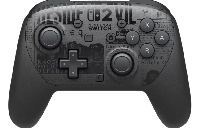 Νέο τηλεχειριστήριο Nintendo Switch 2 Pro με θέμα το Resident Evil Requiem
