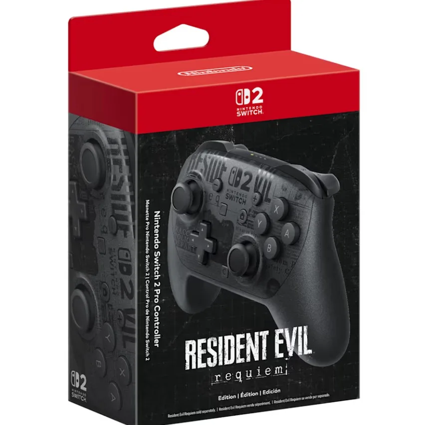 Νέο τηλεχειριστήριο Nintendo Switch 2 Pro με θέμα το Resident Evil Requiem