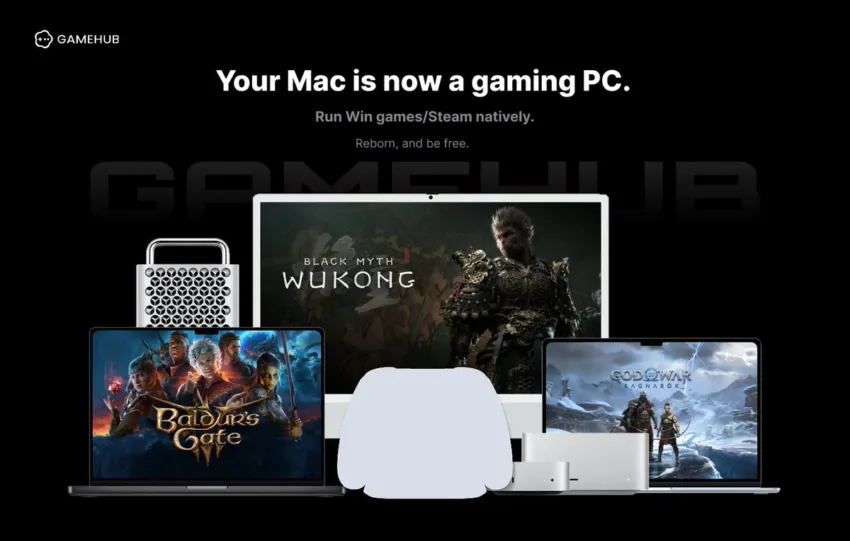 Η εφαρμογή GameHub της GameSir φέρνει το Steam και τα Windows Games στο macOS