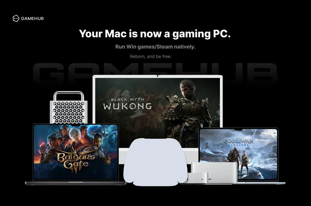 Η εφαρμογή GameHub της GameSir φέρνει το Steam και τα Windows Games στο macOS